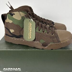 Altama, Maritime Assault, Mid Boots, Woodland, 339320, Size Men 6 Women 7,5